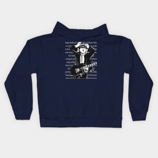 Angus young Kids Hoodie